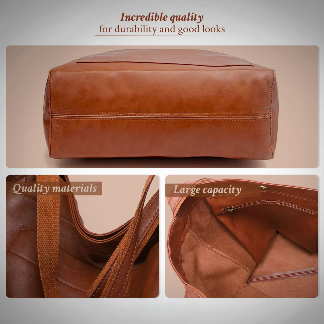 Slip-Pocket Tote Bag by Eleanor Vale