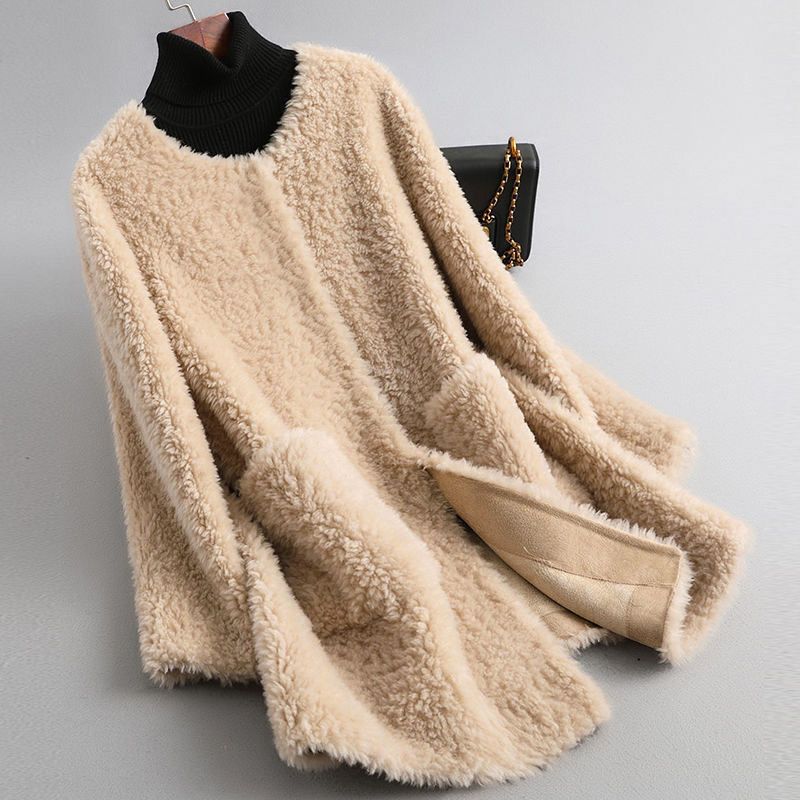 Collarless Coat by Eleanor Vale