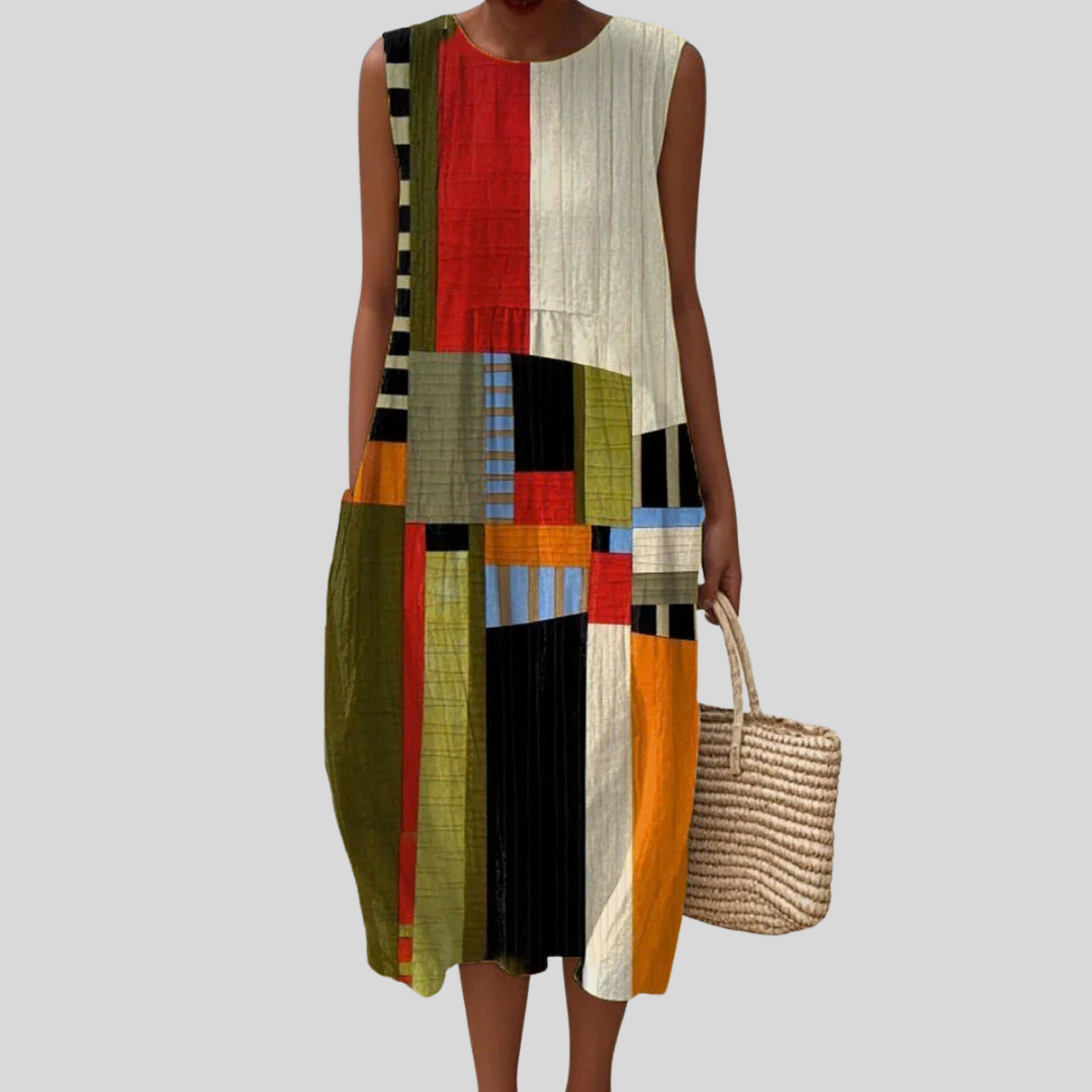 Modernist-Block Dress by Eleanor Vale