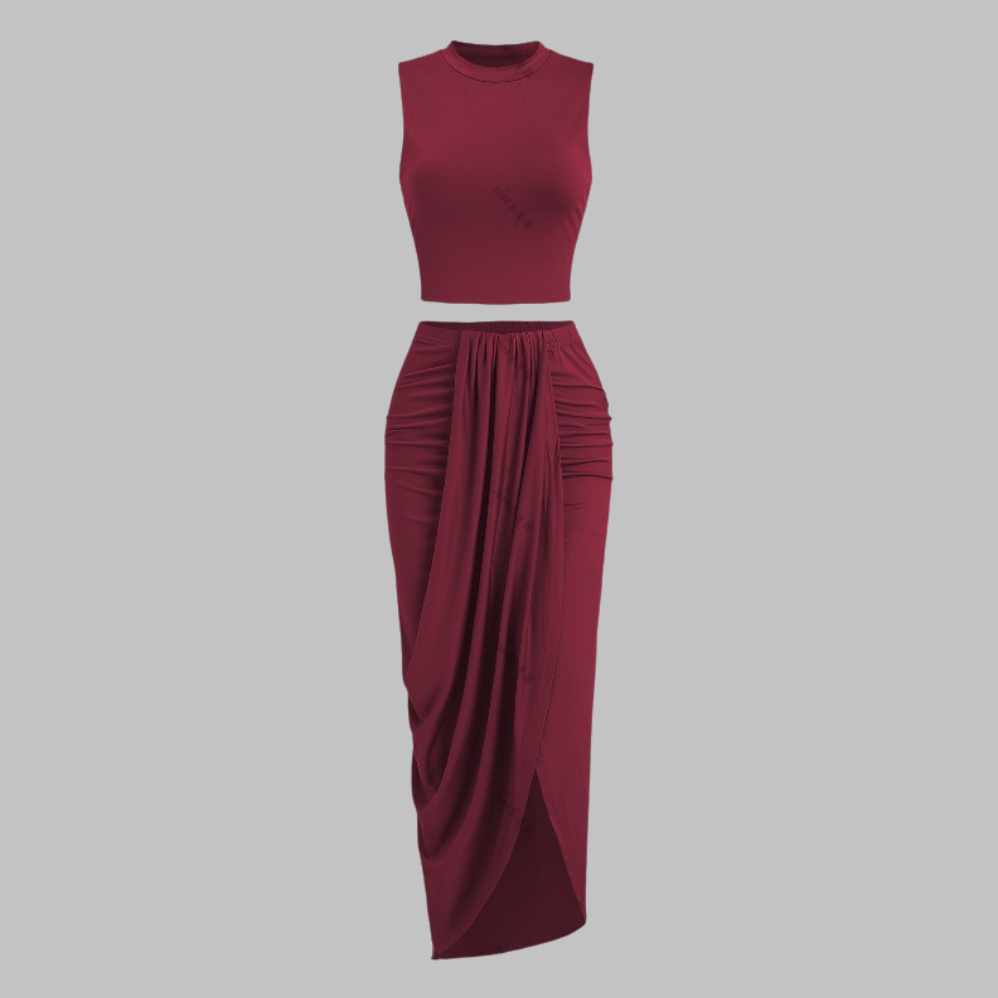 Draped-Skirt Co-Ord Set by Eleanor Vale