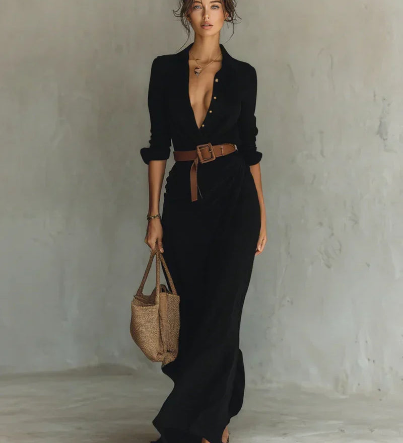 Belted-Shirt Dress by Eleanor Vale