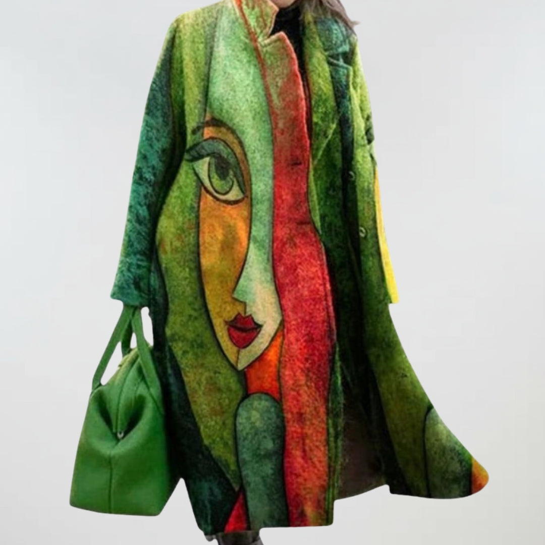 Check-Print Coat by Eleanor Vale