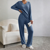 Slouchy V-Neck Co-Ord Set by Eleanor Vale