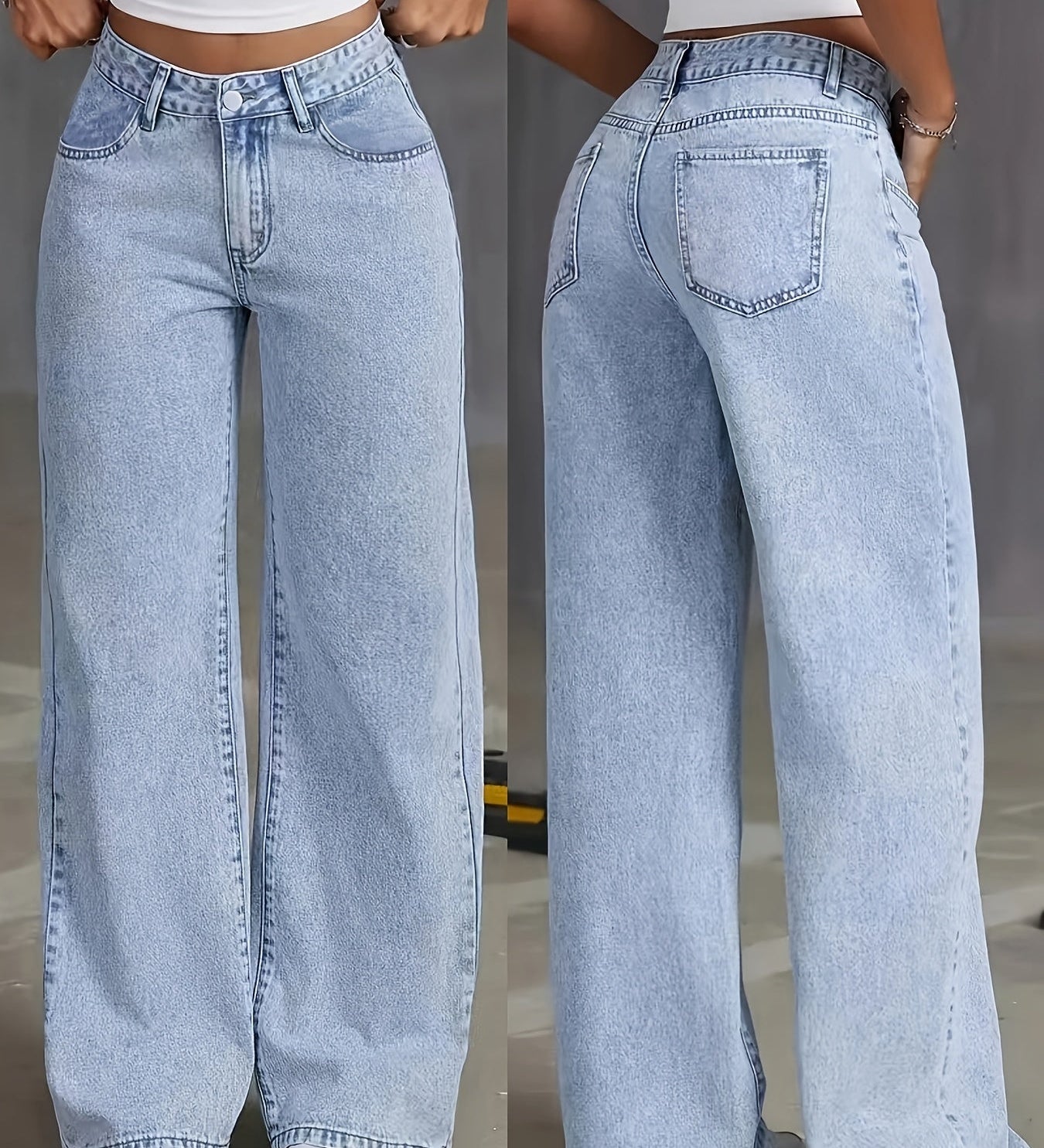 High-Rise Jeans by Eleanor Vale
