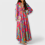 Ruffle-Trim Maxi Dress by Eleanor Vale