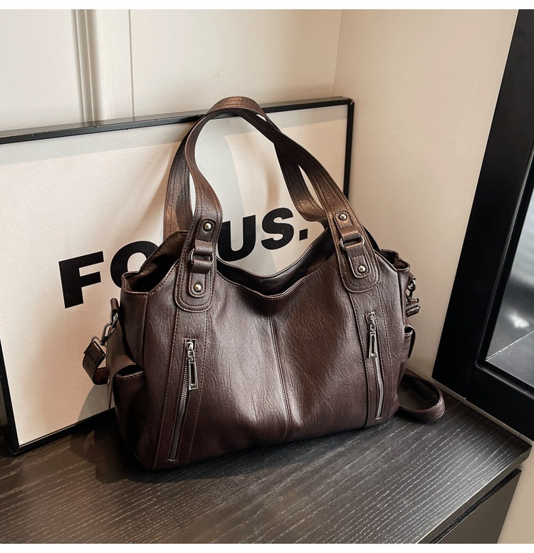 Twin-Zip Handbag by Eleanor Vale