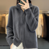 Ribbed-Zip Gilet by Eleanor Vale