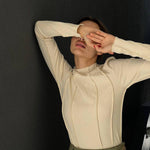 Curved-Seam Top by Eleanor Vale