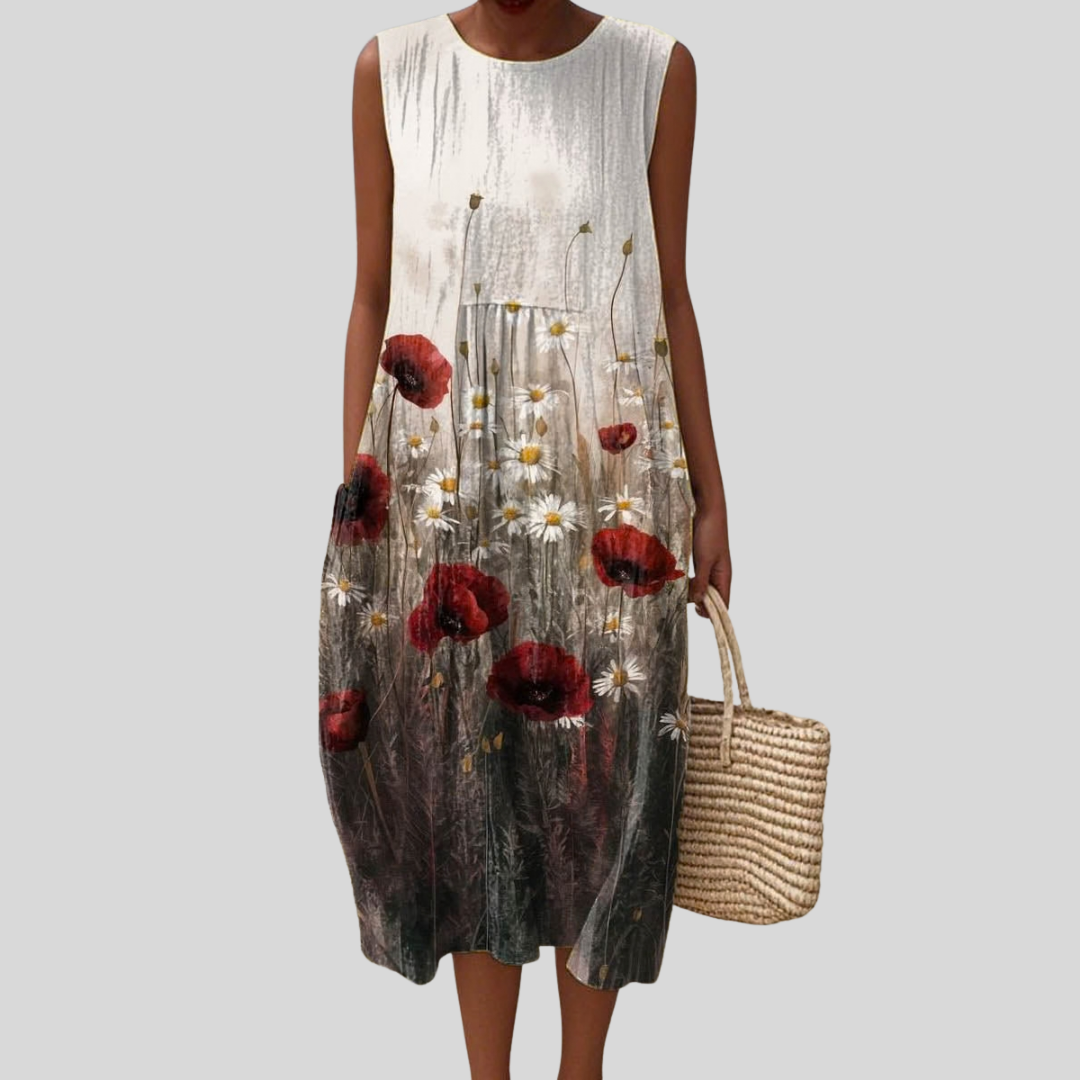 Graduated-Meadow Dress by Eleanor Vale