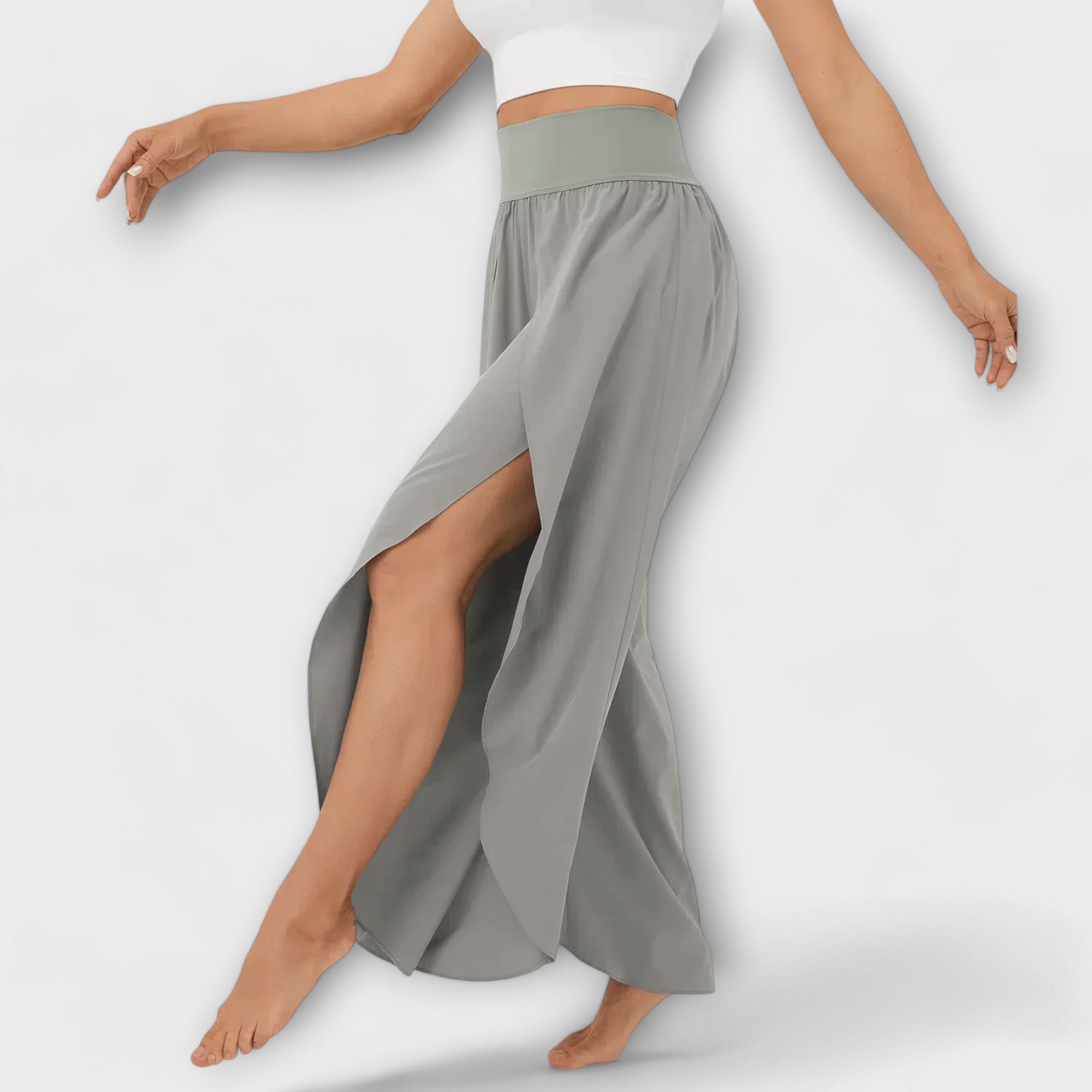 Wrap-Slit Trousers by Eleanor Vale