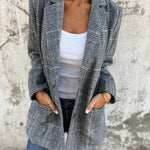 Plaid Blazer by Eleanor Vale