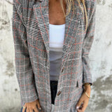 Plaid Blazer by Eleanor Vale