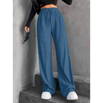 Crinkle-Texture Trousers by Eleanor Vale