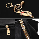 Gathered-Tote Handbag by Eleanor Vale