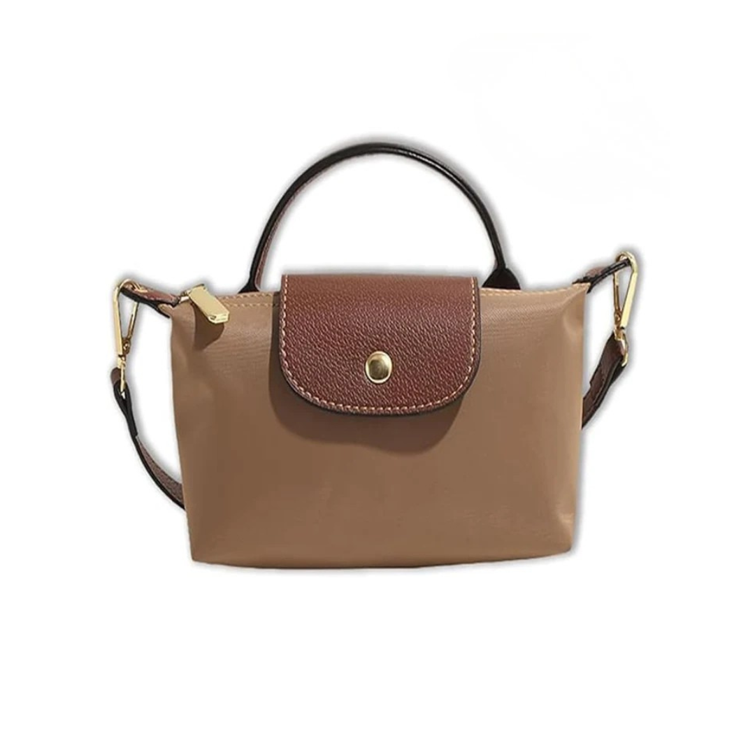 Canvas-Flap Crossbody Bag by Eleanor Vale