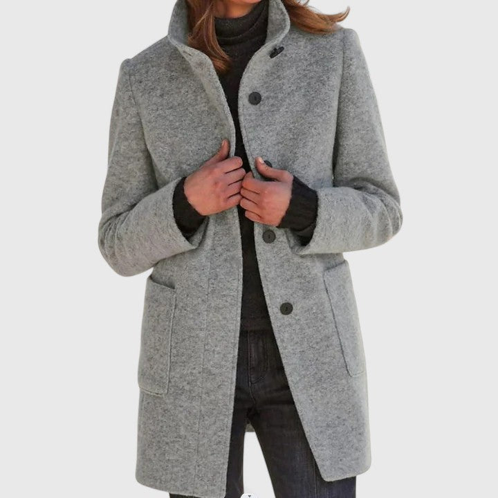 Straight-Cut Coat by Eleanor Vale