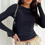 Stretch-Crew Top by Eleanor Vale