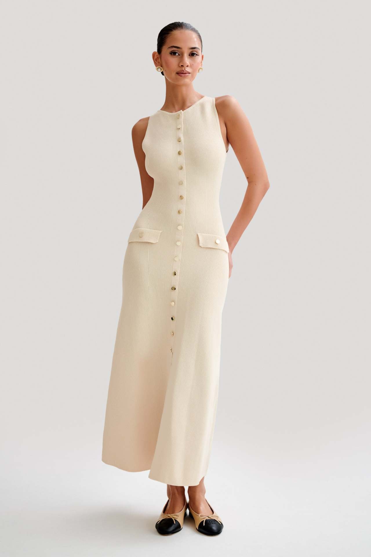 Rib-Knit Dress by Eleanor Vale