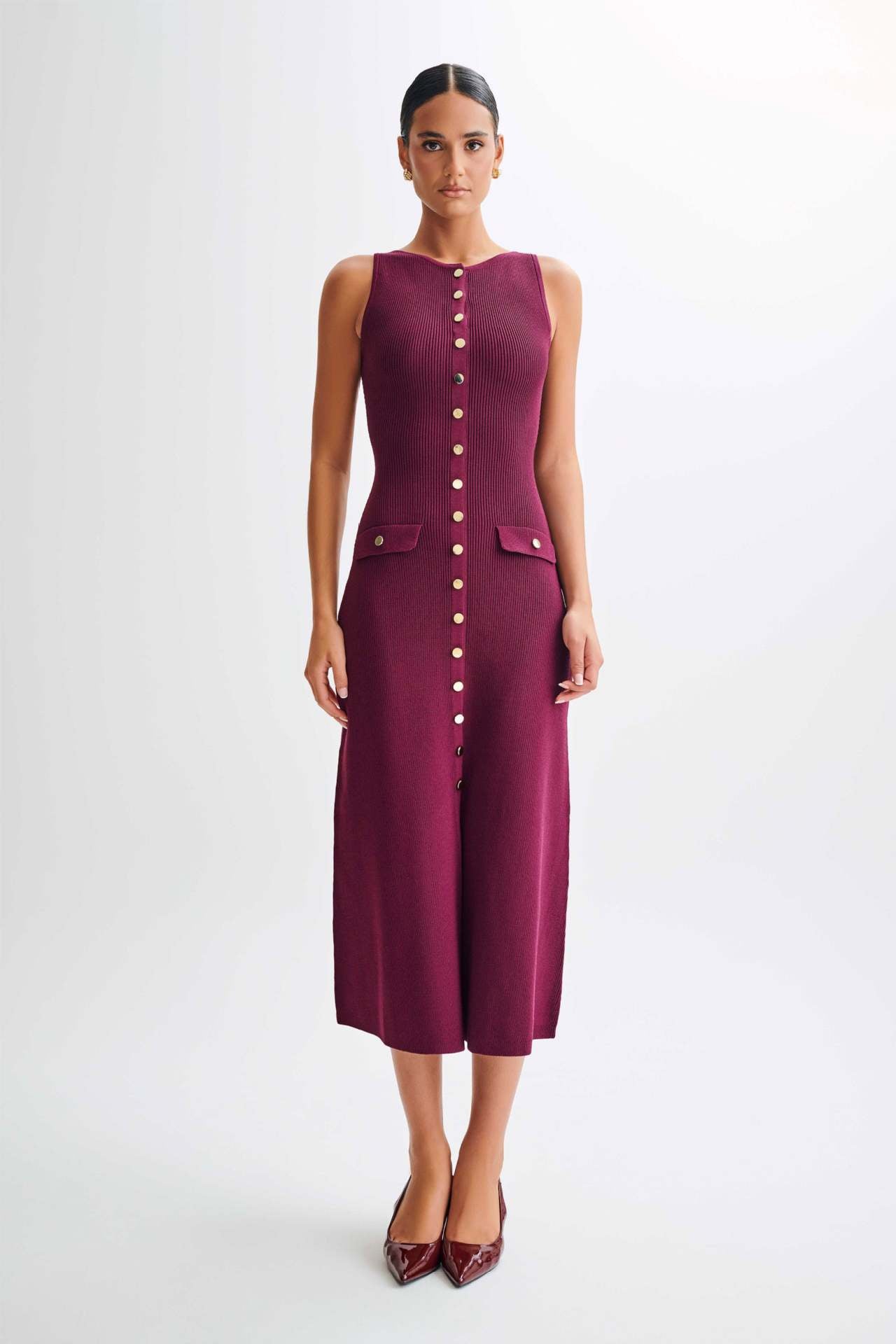 Rib-Knit Dress by Eleanor Vale