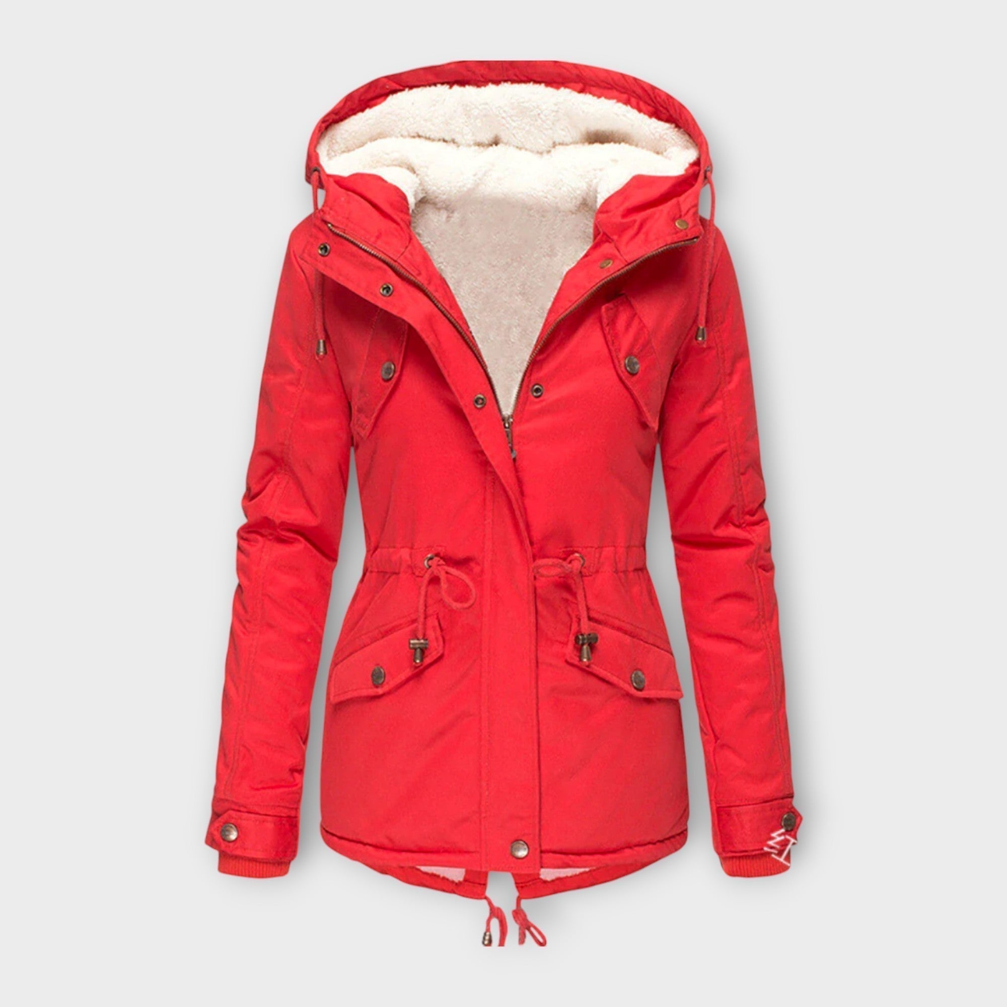 Fleece-Hood Jacket by Eleanor Vale