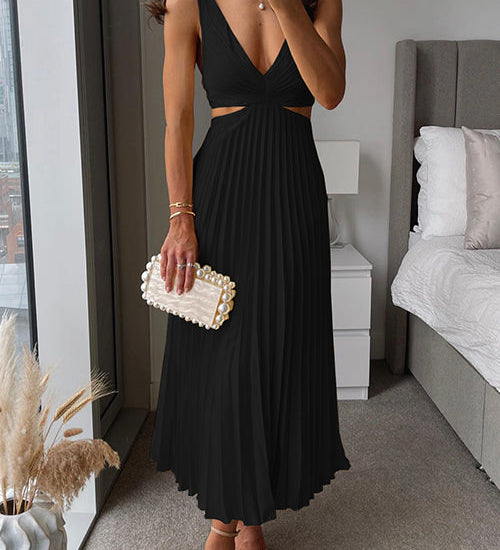 Waist-Cutout Maxi Dress by Eleanor Vale