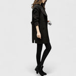 Longline-Lapel Coat by Eleanor Vale