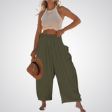 Linen-Cotton Trousers by Eleanor Vale