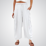 Linen-Cotton Trousers by Eleanor Vale