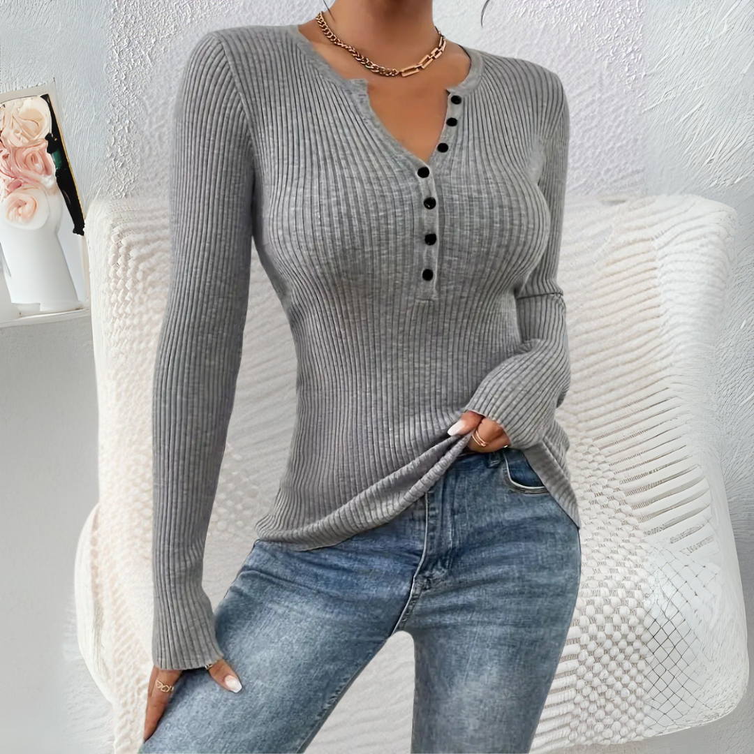 Notch-Neck Top by Eleanor Vale