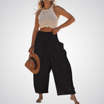 Linen-Cotton Trousers by Eleanor Vale