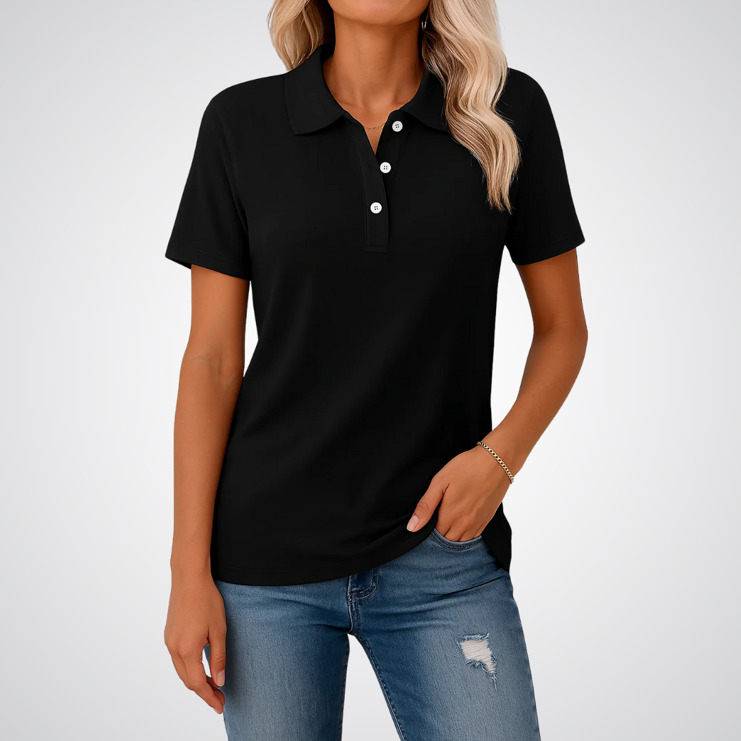 Polo-Collar Shirt by Eleanor Vale