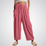 Linen-Cotton Trousers by Eleanor Vale