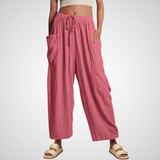 Linen-Cotton Trousers by Eleanor Vale