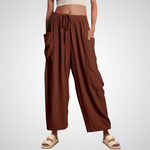 Linen-Cotton Trousers by Eleanor Vale