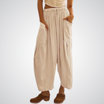 Linen-Cotton Trousers by Eleanor Vale