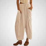 Linen-Cotton Trousers by Eleanor Vale