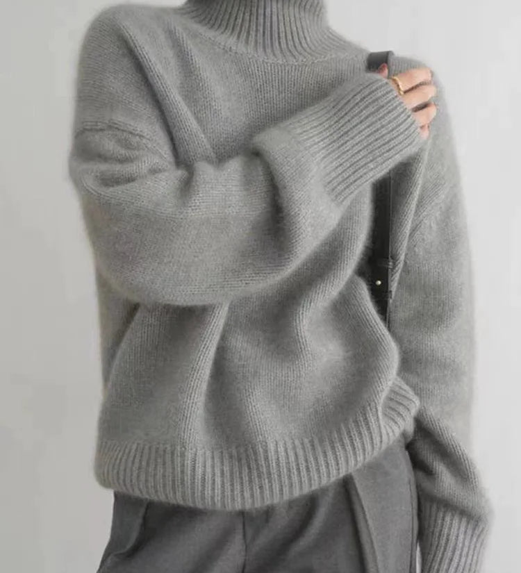 Cashmere-Roll Jumper by Eleanor Vale