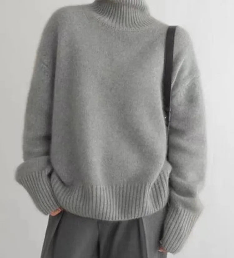Cashmere-Roll Jumper by Eleanor Vale