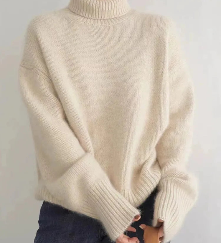 Cashmere-Roll Jumper by Eleanor Vale