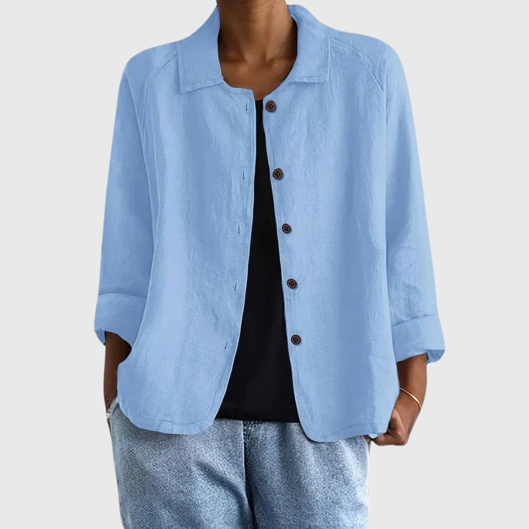 Shirttail-Hem Top by Eleanor Vale