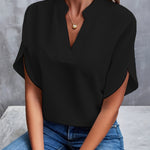 Cutout-Sleeve Blouse by Eleanor Vale