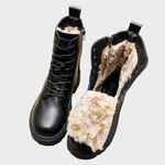 Winifred - Fleece-Lined Lace-Up Boots - photo 1
