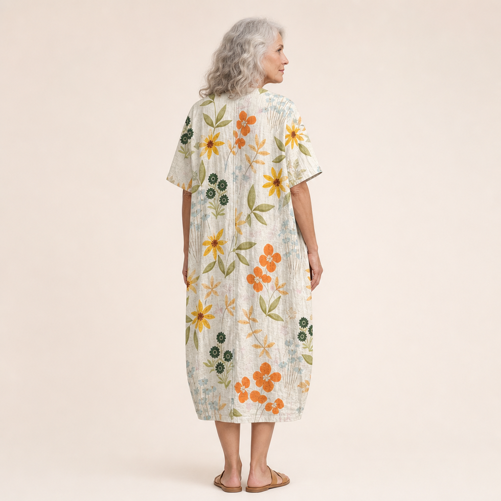 Golden-Daisy Summer Dress by Eleanor Vale