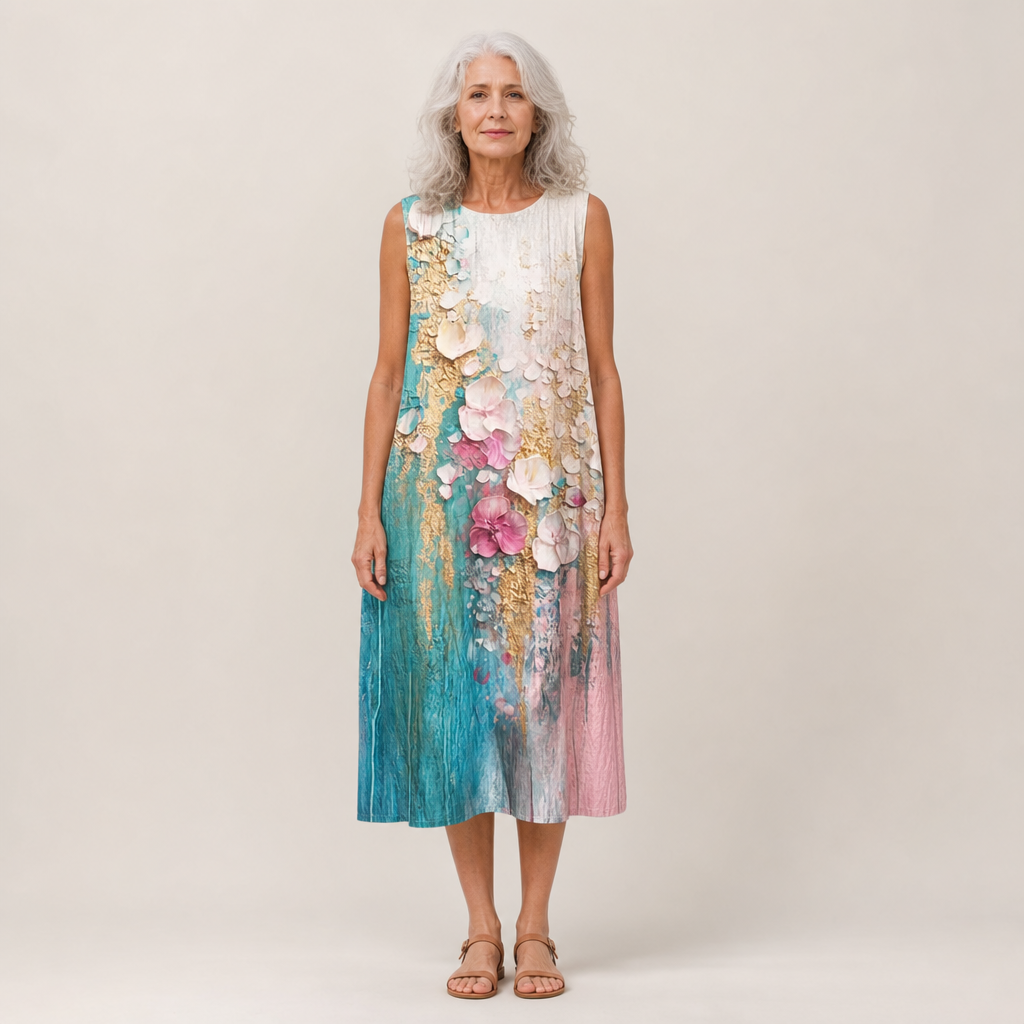Impasto-Bloom Dress by Eleanor Vale