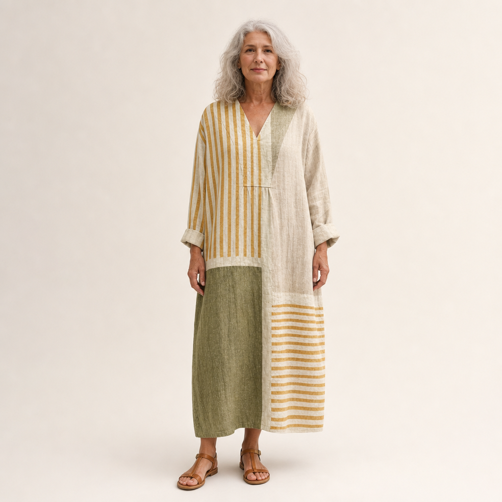 Patchwork-Panel Summer Dress by Eleanor Vale