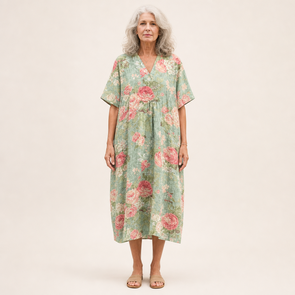 Faded-Rose Summer Dress by Eleanor Vale