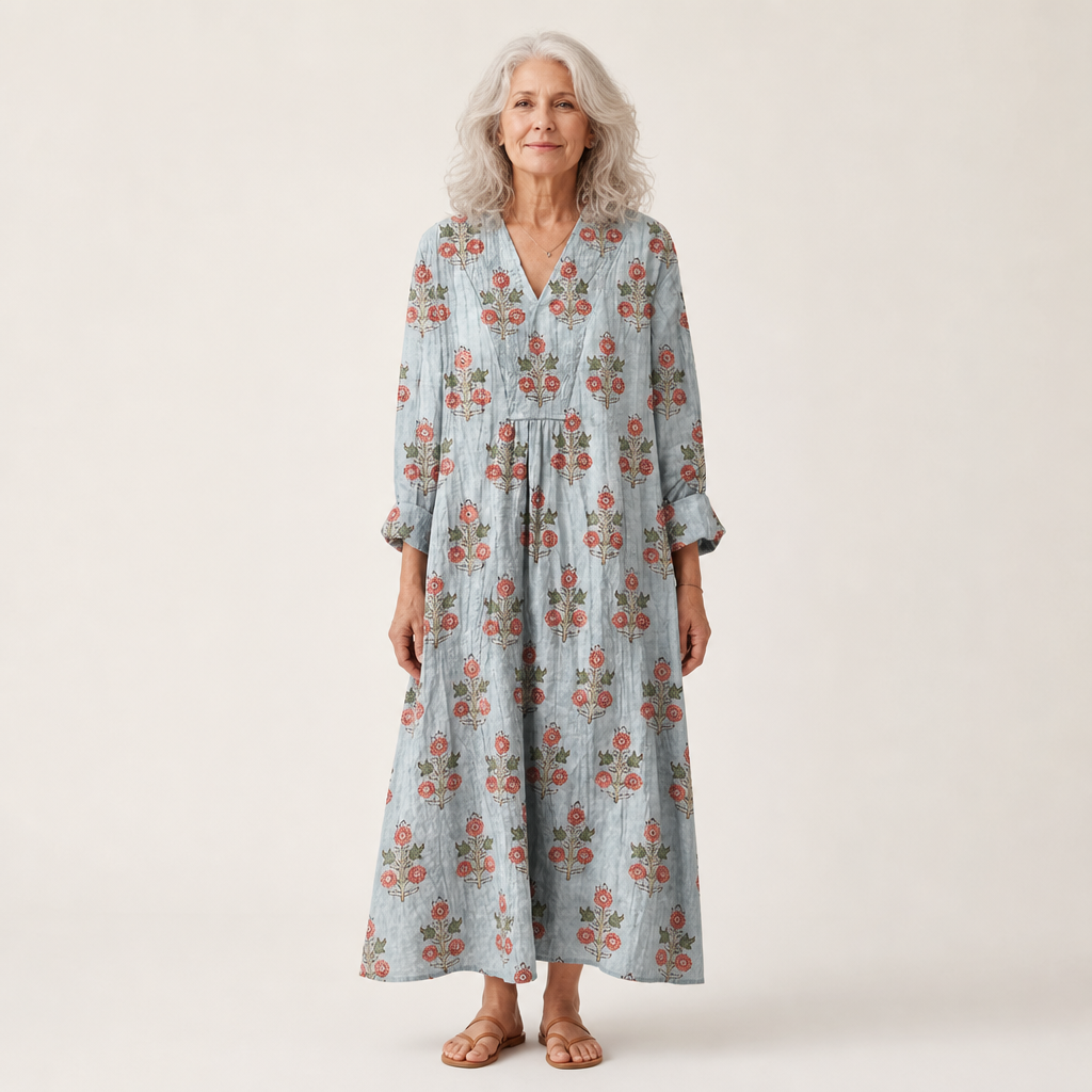 Block-Print Summer Dress by Eleanor Vale