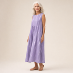 Lilac-Dot Dress by Eleanor Vale