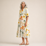 Golden-Daisy Summer Dress by Eleanor Vale
