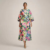 Painterly-Bloom Dress by Eleanor Vale